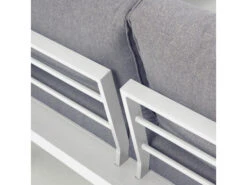 Loungeset Duke - Wit Aluminium Wit -Lifetime || ESSENZA || Zuiver Winkel kave home duka 42530