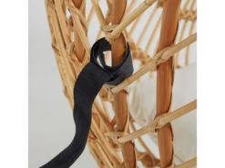 Hangstoel EKATARINA - Lichtgrijs/rotan Lichtgrijs -Lifetime || ESSENZA || Zuiver Winkel kave home ekaterina 42612