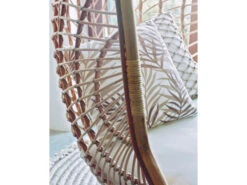 Hangstoel EKATARINA - Lichtgrijs/rotan Lichtgrijs -Lifetime || ESSENZA || Zuiver Winkel kave home ekaterina 42614