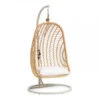 Hangstoel EKATARINA - Lichtgrijs/rotan Lichtgrijs -Lifetime || ESSENZA || Zuiver Winkel kave home ekaterina 42615
