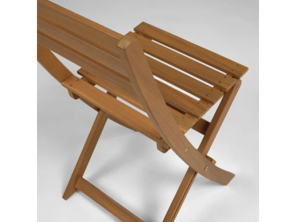 Tuinset Opvouwbaar ELISIA - Acacia Hout 9 Tuinset Opvouwbaar ELISIA - Acacia Hout - Afbeelding 7