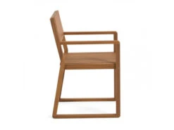 Tuinstoel EMILI - Acaciahout Hout -Lifetime || ESSENZA || Zuiver Winkel kave home emili 42404