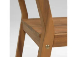 Tuinstoel EMILI - Acaciahout Hout -Lifetime || ESSENZA || Zuiver Winkel kave home emili 42408