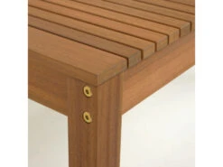 Tuintafel EMILI - Acaciahout Hout -Lifetime || ESSENZA || Zuiver Winkel kave home emili 42424