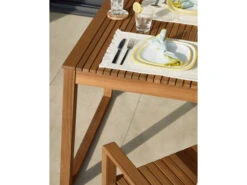 Tuintafel EMILI - Acaciahout Hout -Lifetime || ESSENZA || Zuiver Winkel kave home emili 42430