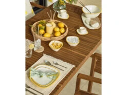 Tuintafel EMILI - Acaciahout Hout -Lifetime || ESSENZA || Zuiver Winkel kave home emili 42431
