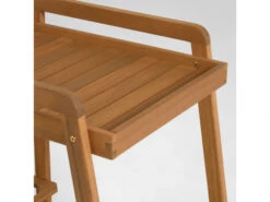 Serveertafel FELISA - Acaciahout Hout -Lifetime || ESSENZA || Zuiver Winkel kave home felisa 42269