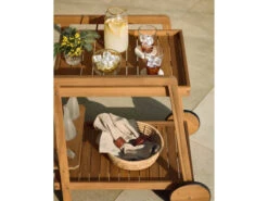 Serveertafel FELISA - Acaciahout Hout -Lifetime || ESSENZA || Zuiver Winkel kave home felisa 42701