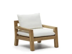 Fauteuil FORCANERA - Massief Teakhout Hout