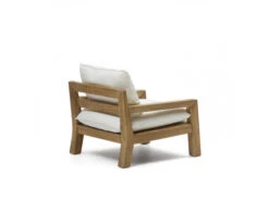 Fauteuil FORCANERA - Massief Teakhout Hout -Lifetime || ESSENZA || Zuiver Winkel kave home forcanera 65559