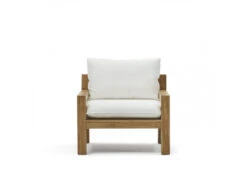 Fauteuil FORCANERA - Massief Teakhout Hout -Lifetime || ESSENZA || Zuiver Winkel kave home forcanera 65560