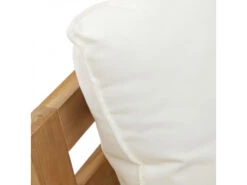 Fauteuil FORCANERA - Massief Teakhout Hout -Lifetime || ESSENZA || Zuiver Winkel kave home forcanera 65564