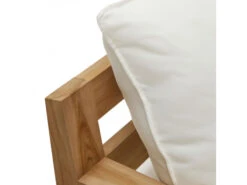 3-zitsbank FORCANERA - Massief Teakhout Hout -Lifetime || ESSENZA || Zuiver Winkel kave home forcanera 65569