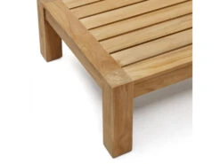 Salontafel FORCANERA - Massief Teakhout Hout -Lifetime || ESSENZA || Zuiver Winkel kave home forcanera 65578