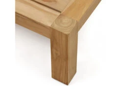 Salontafel FORCANERA - Massief Teakhout Hout -Lifetime || ESSENZA || Zuiver Winkel kave home forcanera 65579