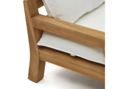 Ligstoel FORCANERA - Massief Teakhout Hout -Lifetime || ESSENZA || Zuiver Winkel kave home forcanera 65590