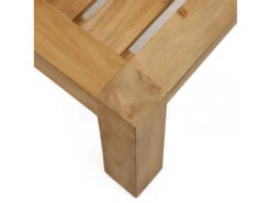 Ligstoel FORCANERA - Massief Teakhout Hout -Lifetime || ESSENZA || Zuiver Winkel kave home forcanera 65592