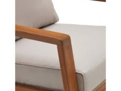 Loungeset Frares - Massief Acaciahout Hout -Lifetime || ESSENZA || Zuiver Winkel kave home frares 67494