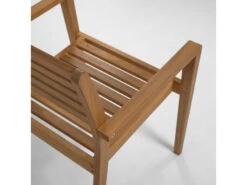 Tuinstoel HANZEL - Acaciahout Hout -Lifetime || ESSENZA || Zuiver Winkel kave home hanzel 42395