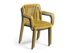 Tuinstoel ISABELLINI - Zwart Zwart -Lifetime || ESSENZA || Zuiver Winkel kave home isabellini 42453