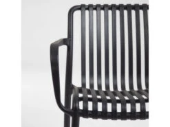 Tuinstoel ISABELLINI - Zwart Zwart -Lifetime || ESSENZA || Zuiver Winkel kave home isabellini 42458