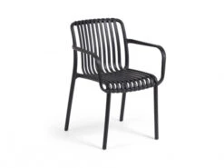 Tuinstoel ISABELLINI - Zwart Zwart