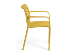 Tuinstoel ISABELLINI - Mustard Geel -Lifetime || ESSENZA || Zuiver Winkel kave home isabellini 42472