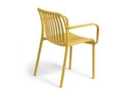 Tuinstoel ISABELLINI - Mustard Geel -Lifetime || ESSENZA || Zuiver Winkel kave home isabellini 42473
