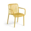 Tuinstoel ISABELLINI - Mustard Geel -Lifetime || ESSENZA || Zuiver Winkel kave home isabellini 42480