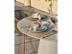 Tuintafel ITAI - Cement Grijs -Lifetime || ESSENZA || Zuiver Winkel kave home itai 42490