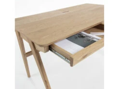 Bureau JULIA - Natural Hout -Lifetime || ESSENZA || Zuiver Winkel kave home jakes 31738