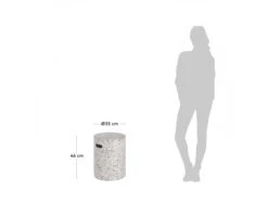 Bijzettafel Voor Buiten JENELL - Wit Terrazzo Wit 15 Bijzettafel Voor Buiten JENELL - Wit Terrazzo Wit -Lifetime || ESSENZA || Zuiver Winkel kave home jenell 42671