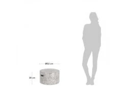 Salontafel Voor Buiten JENELL - Wit Terrazzo Wit -Lifetime || ESSENZA || Zuiver Winkel kave home jenell 42679