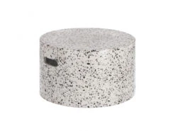 Salontafel Voor Buiten JENELL - Wit Terrazzo Wit