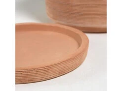 Set Van 2 Bloempotten Met Schotel KARLINA - Terracotta Bruin 12 Set Van 2 Bloempotten Met Schotel KARLINA - Terracotta Bruin -Lifetime || ESSENZA || Zuiver Winkel kave home karlina 42636