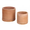 Set Van 2 Bloempotten Met Schotel KARLINA - Terracotta Bruin -Lifetime || ESSENZA || Zuiver Winkel kave home karlina 42641