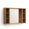 Badkamerspiegelkast KENTA - Teakhout Hout