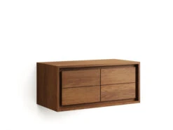 Badkamermeubel KENTA - Teakhout / Notenhout Hout