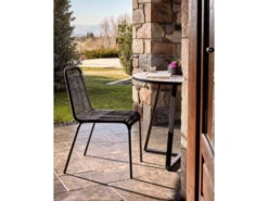 Tuinstoel LAMBTON - Zwart Zwart -Lifetime || ESSENZA || Zuiver Winkel kave home lambton 42323