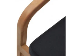 Tuinstoel MALARET - Zwart Zwart -Lifetime || ESSENZA || Zuiver Winkel kave home malaret 65463