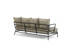 3-zit Loungebank MARELUZ - Zwart/beige Zwart -Lifetime || ESSENZA || Zuiver Winkel kave home mareluz 46570