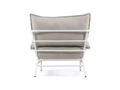 Loungestoel MARELUZ - Wit/beige Wit -Lifetime || ESSENZA || Zuiver Winkel kave home mareluz 55984
