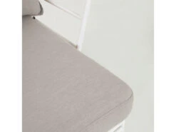 Loungestoel MARELUZ - Wit/beige Wit -Lifetime || ESSENZA || Zuiver Winkel kave home mareluz 55986