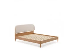 Bed OCTAVIA - Wit/Essenhout Hout -Lifetime || ESSENZA || Zuiver Winkel kave home octavia 72551