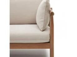 Tuinbank Set SACOVA - Massief Eucalyptushout Hout -Lifetime || ESSENZA || Zuiver Winkel kave home sacova 66909