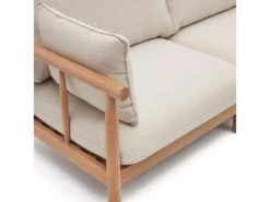 Tuinbank Set SACOVA - Massief Eucalyptushout Hout -Lifetime || ESSENZA || Zuiver Winkel kave home sacova 66910