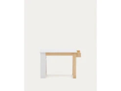 Bureau SERWA - Wit/Massief Dennenhout Hout 8 Bureau SERWA - Wit/Massief Dennenhout Hout -Lifetime || ESSENZA || Zuiver Winkel kave home serwa 69480