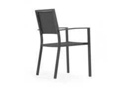 Tuinstoel SIRLEY - Zwart Zwart -Lifetime || ESSENZA || Zuiver Winkel kave home sirley 57046