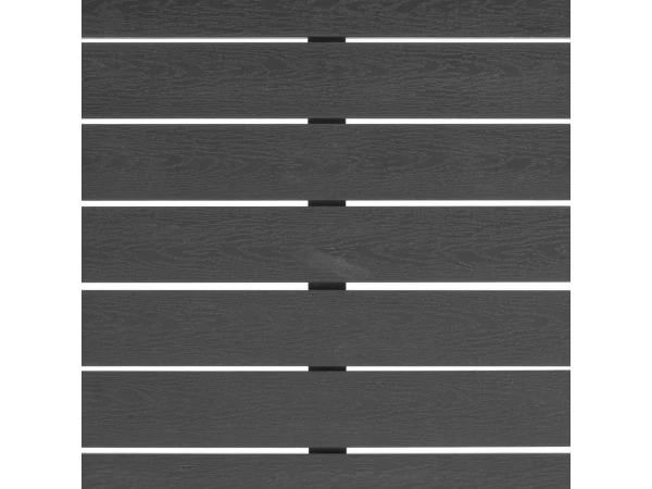 Tuintafel SIRLEY - Zwart Zwart 8 Tuintafel SIRLEY - Zwart Zwart - Afbeelding 6