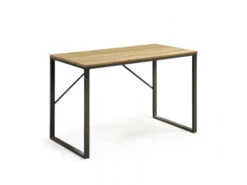 Bureau TALBOT - Zwart/naturel Zwart